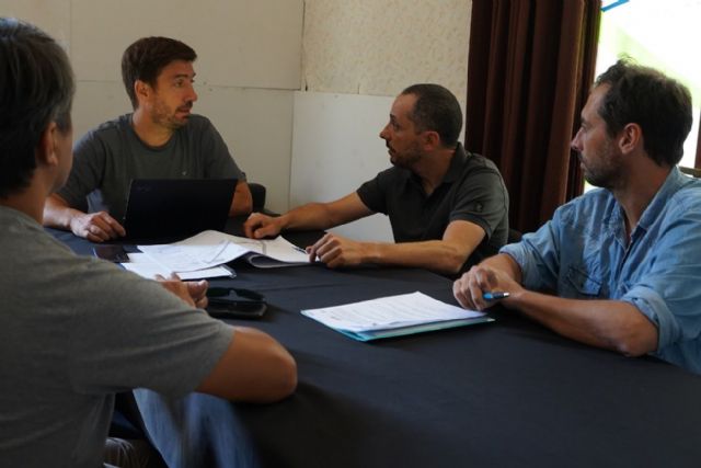 Ustarroz recibió a equipos técnicos del Comité de Cuenta del Río Luján